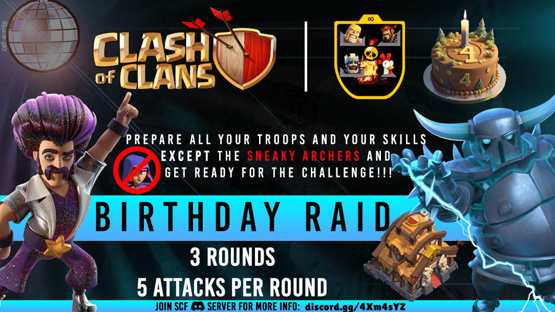 Birthday Raid Event
