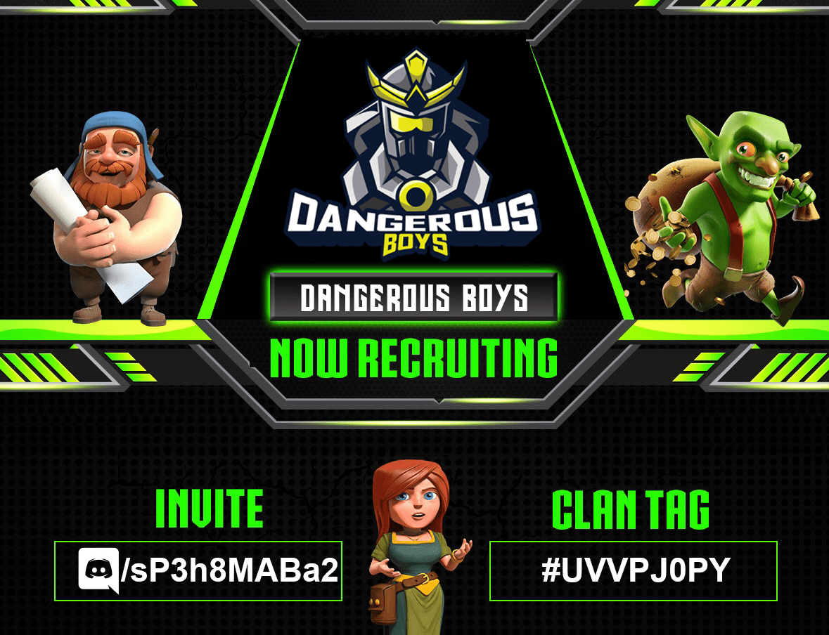 Dangerous Boys Recruitment 2